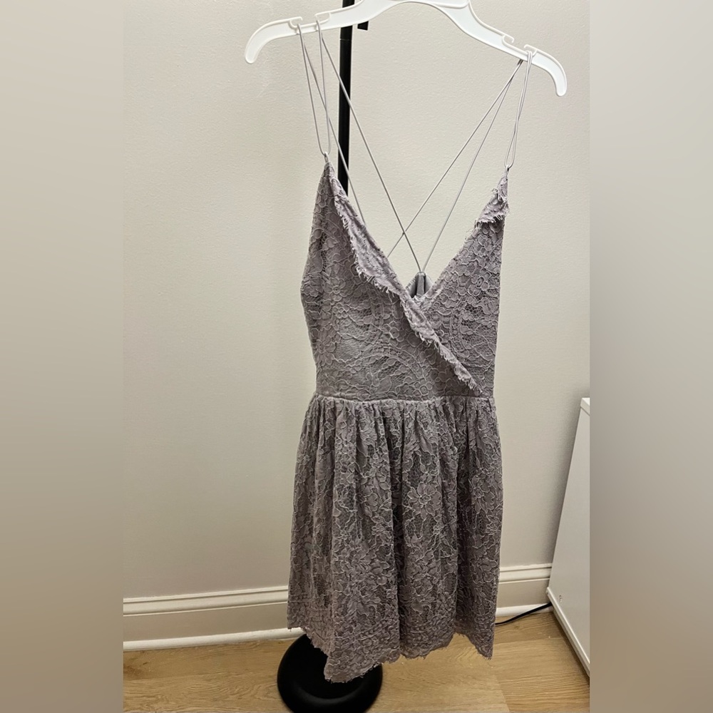 Tobi large light purple cocktail dress